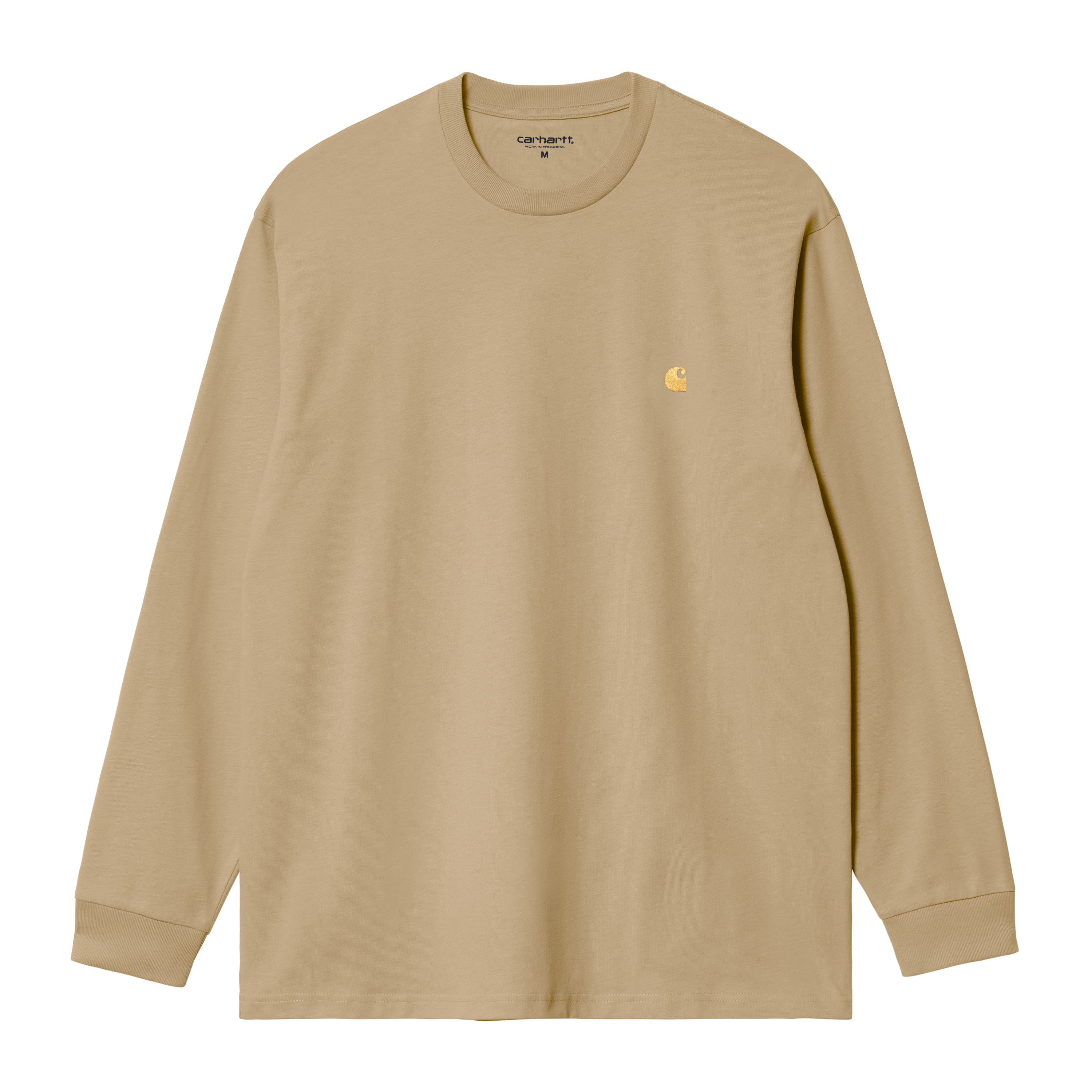 Carhartt WIP L/S Chase T-Shirt - Sable / Gold