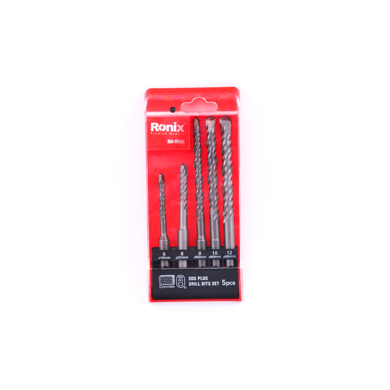 RH 5586 5 pcs set SDS PLUS for concrete Ronix