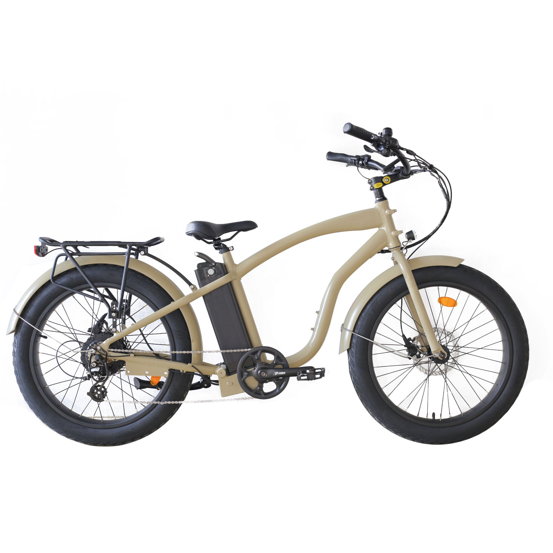 Coastal Cruisers Step Over 24x3 - 52v Beach Cruiser Electric Bike