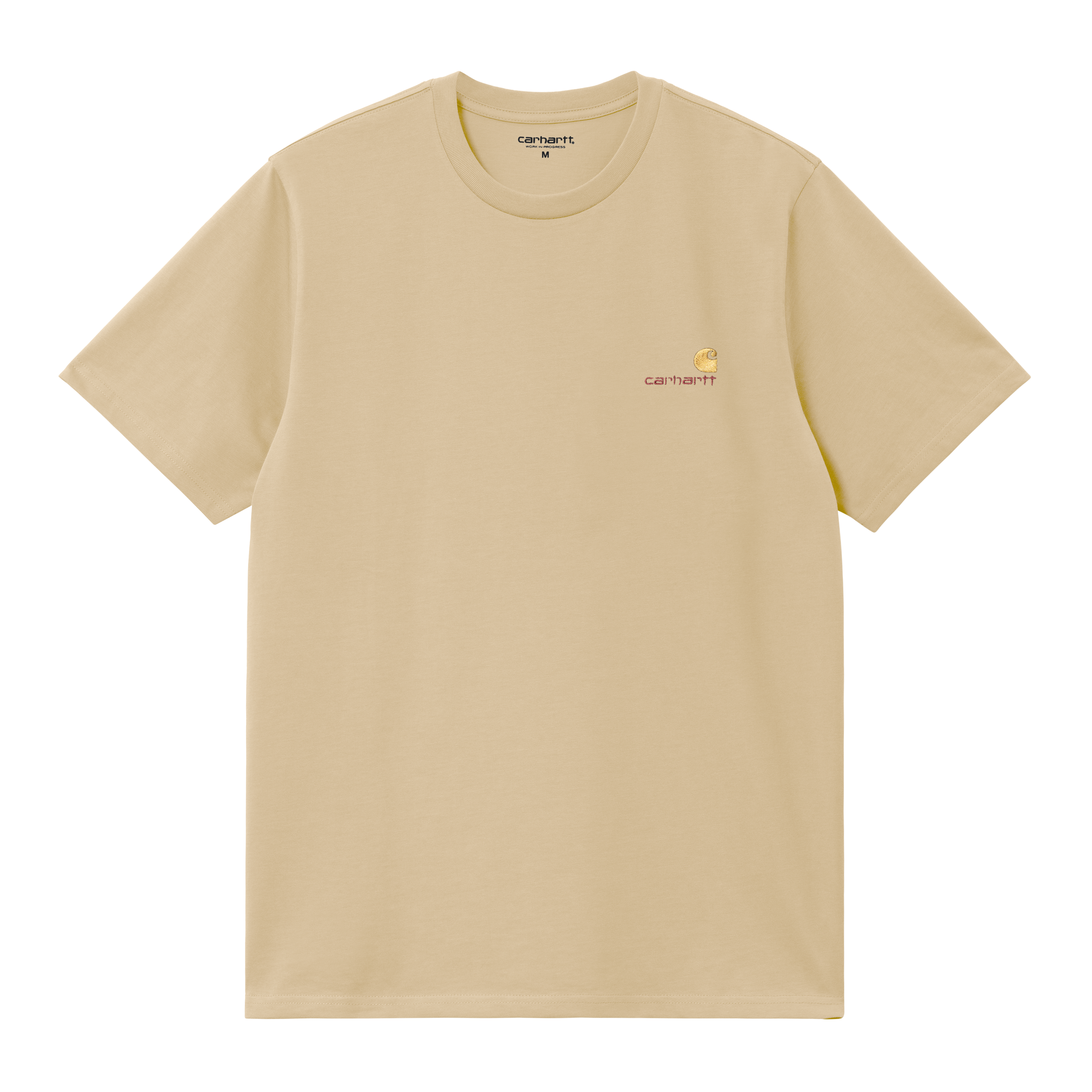 Carhartt WIP S/S American Script T-Shirt - Rattan