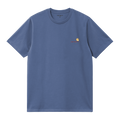 Carhartt WIP S/S American Script T-Shirt - Blue Iris