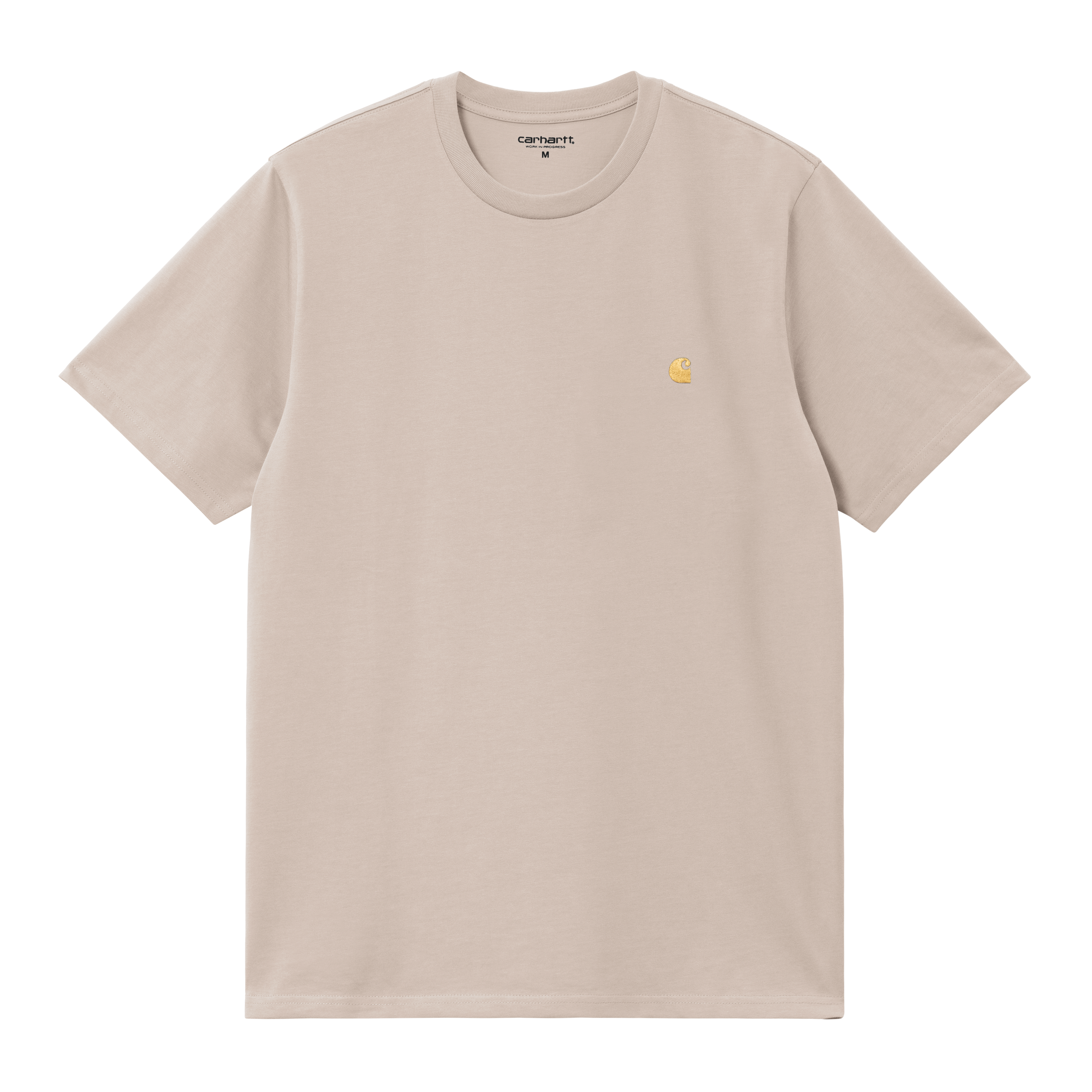 Carhartt WIP S/S Chase T-Shirt - Dusky Beige / Gold