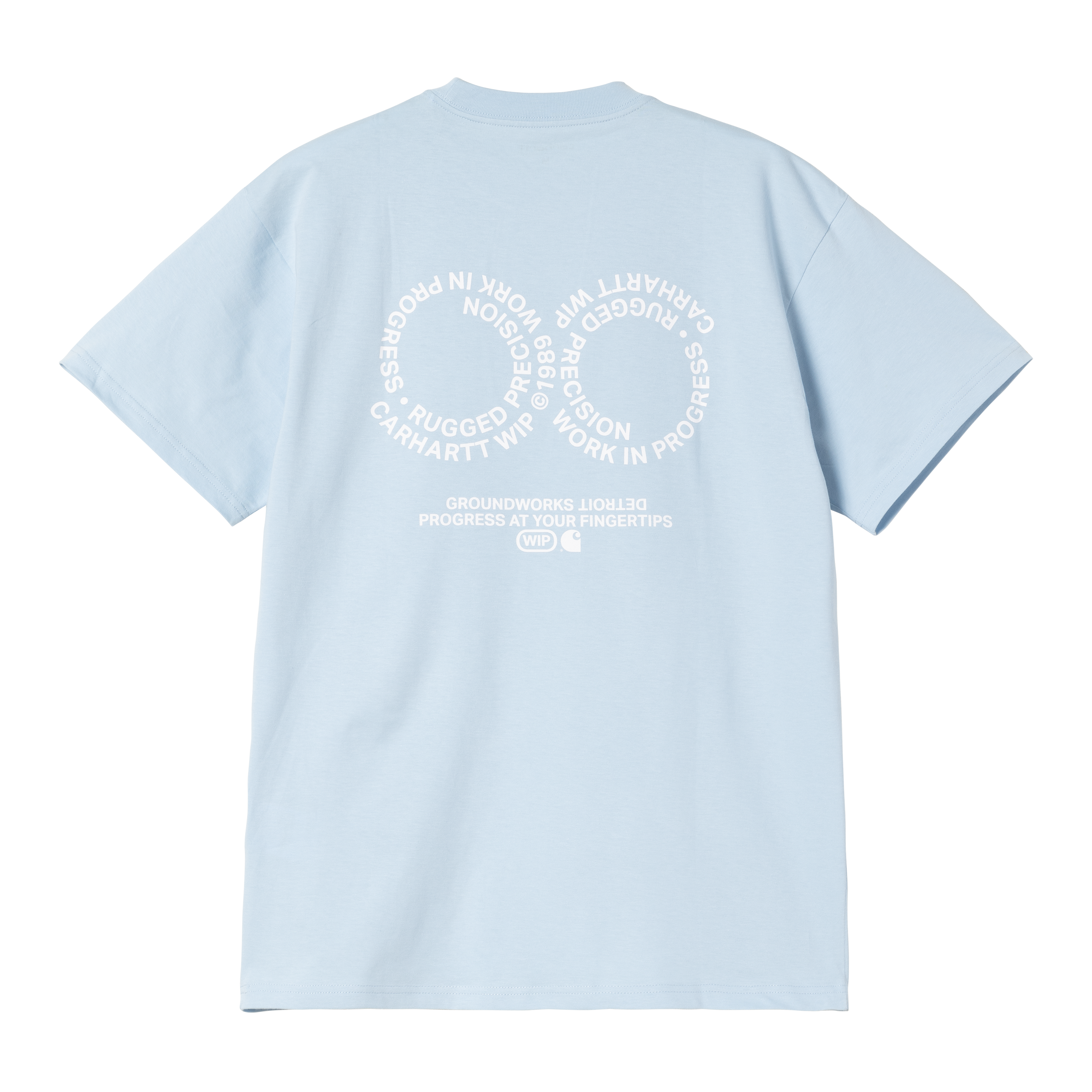Carhartt WIP S/S Rotation T-Shirt - Air Sky / White