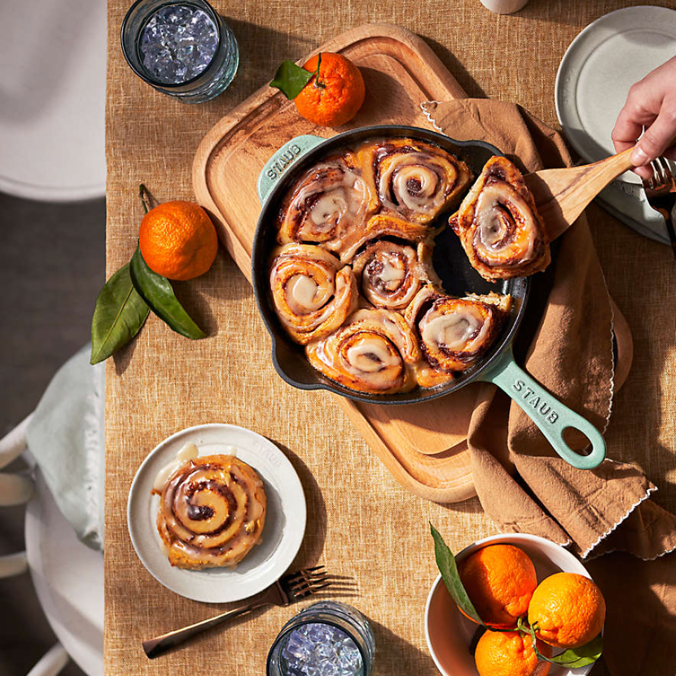 Staub 8.5"/22cm Traditional Deep Fry Pan Eucalyptus *b/o until early April 2026*