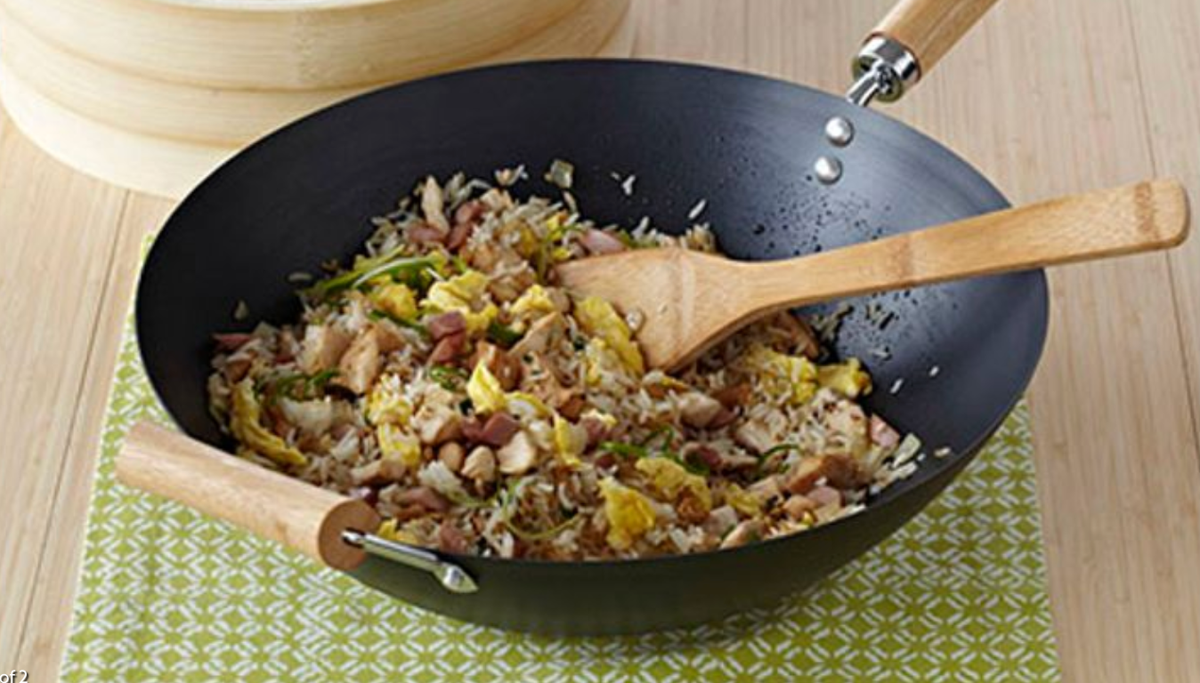 14" Carbon Steel Wok - Dexam