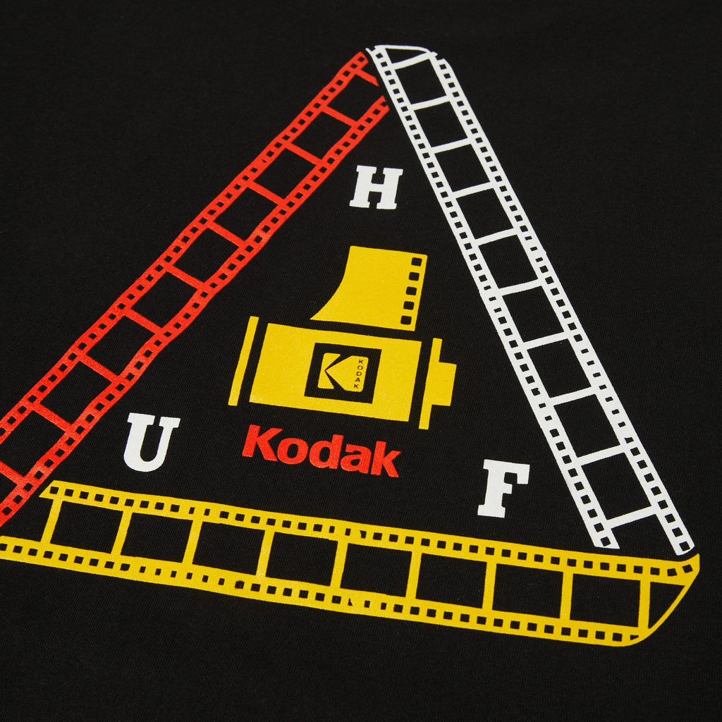HUF x Kodak Triple Film S/S Tee - Black