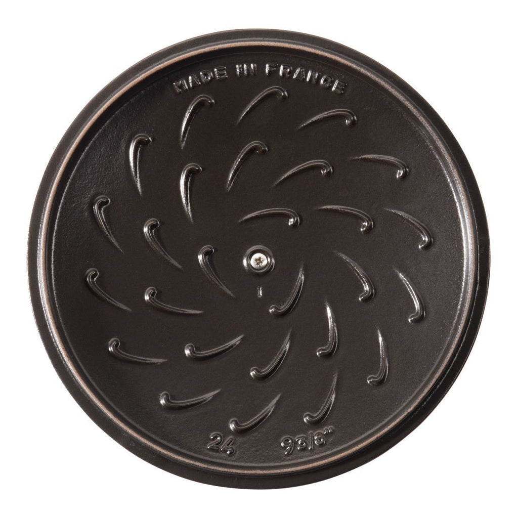 Staub Petite Round Cocotte 1.7L / 1.9-Qt Black