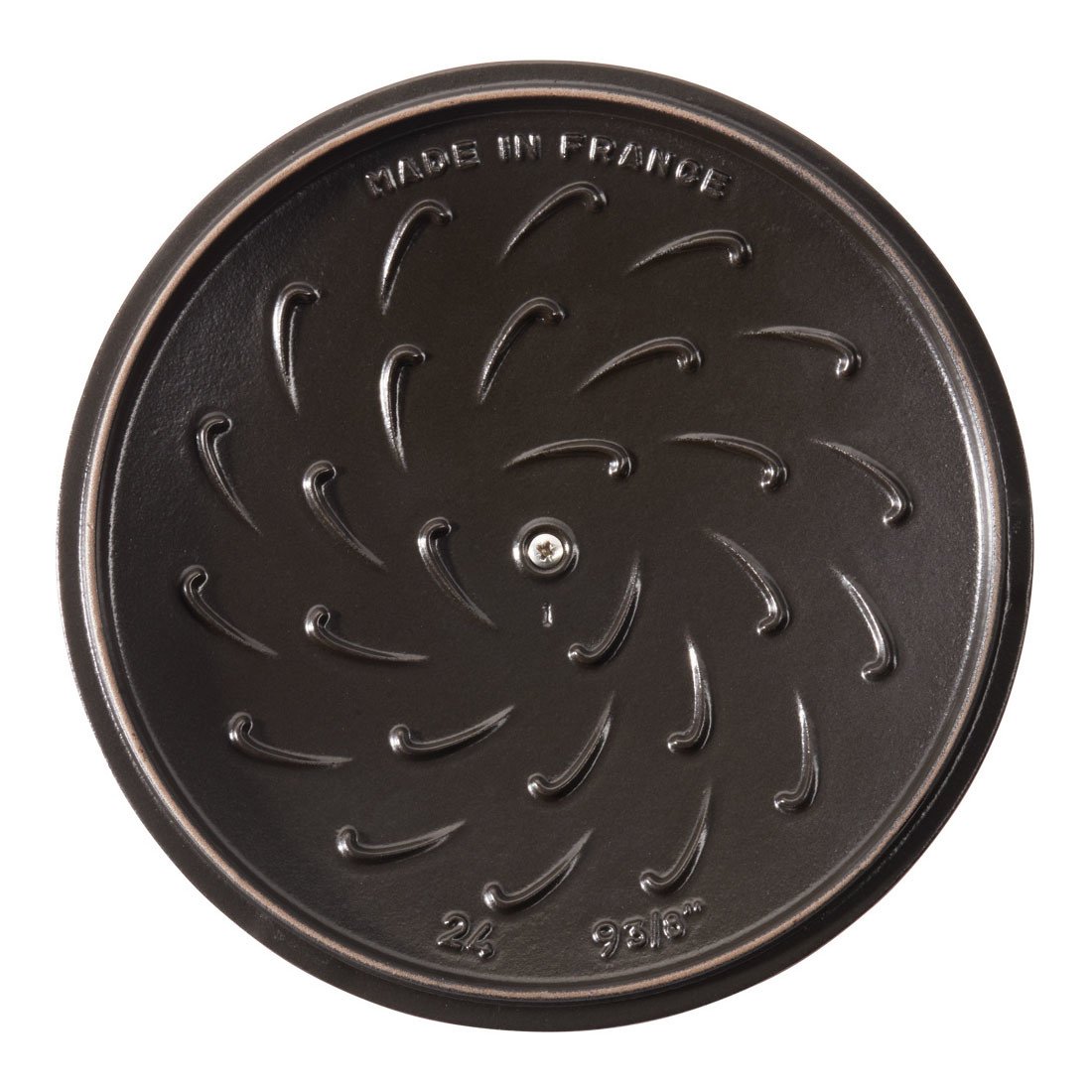 Staub Petite Round Cocotte 1.7L / 1.9-Qt Black