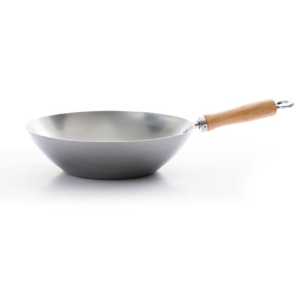 12" Carbon Steel Wok - Dexam