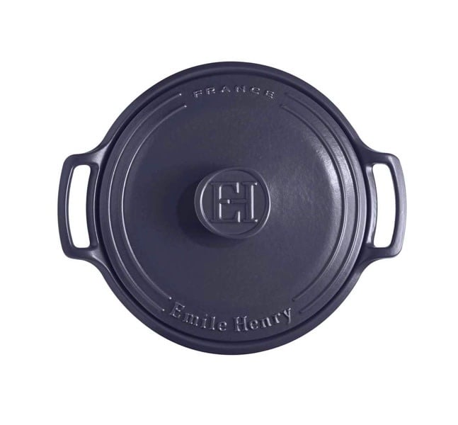 Emile Henry Sublime 5.3L Round Stewpot - Indigo