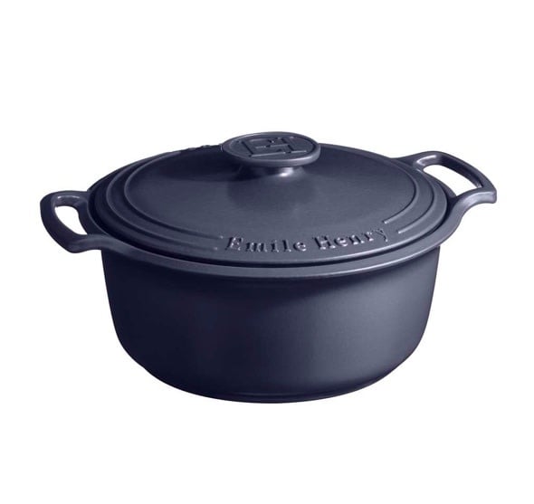 Emile Henry Sublime 5.3L Round Stewpot - Indigo
