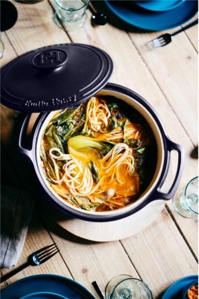 Emile Henry Sublime 5.3L Round Stewpot - Indigo