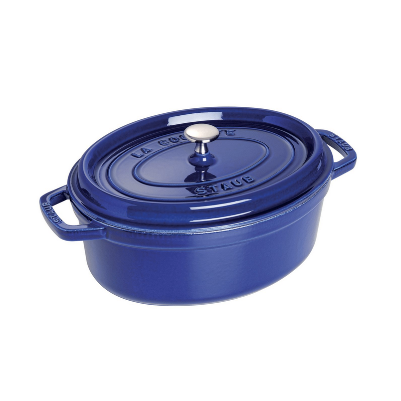 Staub Oval 5.5L / 5.8-Qt Dark Blue Cocotte