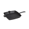 Staub Square 10" Grill Pan Black